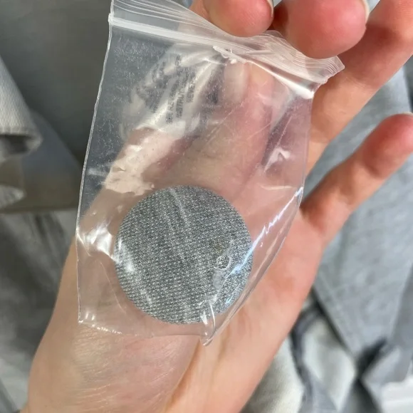 Kut from the Kloth Button Front Ruffle Gray Long Casual Jacket M GUC - Picture 13 of 16